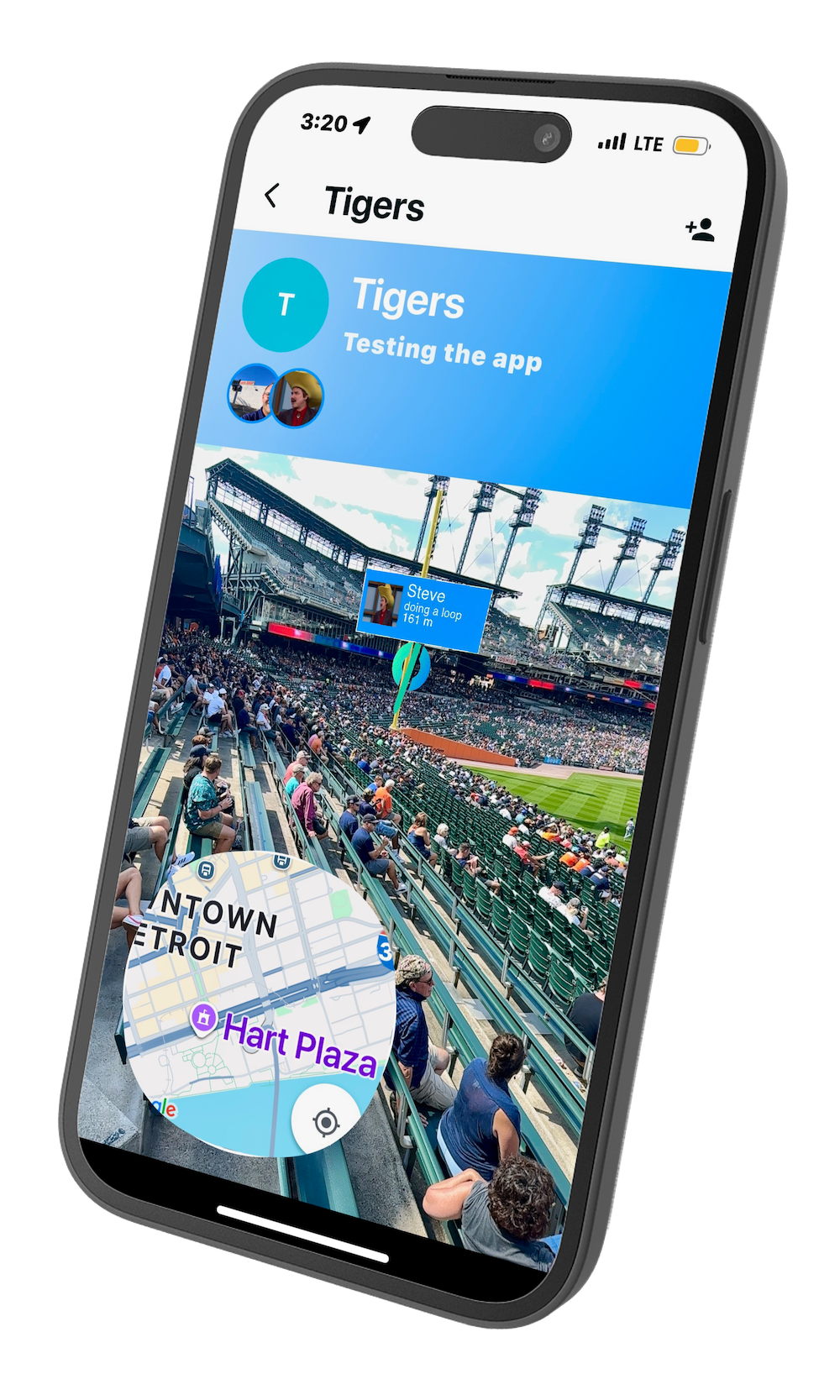 CrowdPin app preview